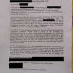 Anschreiben des Anwalts aus Kanada