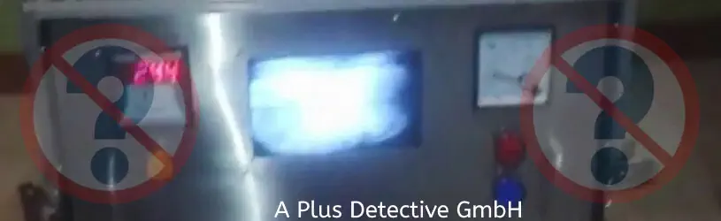 Vermeintlich wichtige Geräte werden benutzt um noch mehr Geld aus dem Opfer herauszuquetschen. Technisches Equipment von Trickbetrügern.