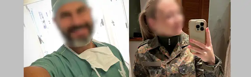 Betrüger geben sich als Arzt Im UN-Einsatz oder Soldat im Auslandseinsatz aus und verwenden dafür gestohlene Fotos realer Personen.