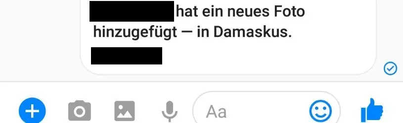 Status der angeblichen US-Soldaten zeigen Damaskus. 