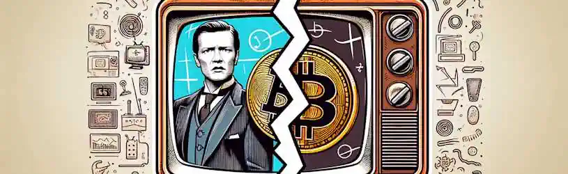 Die Höhle der Löwen und Bitcoin Trader - Illustration