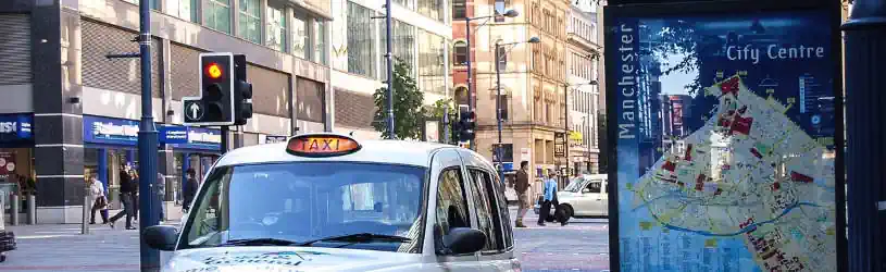 Karte von Manchester - Betrüger gab sich als Engländer aus.