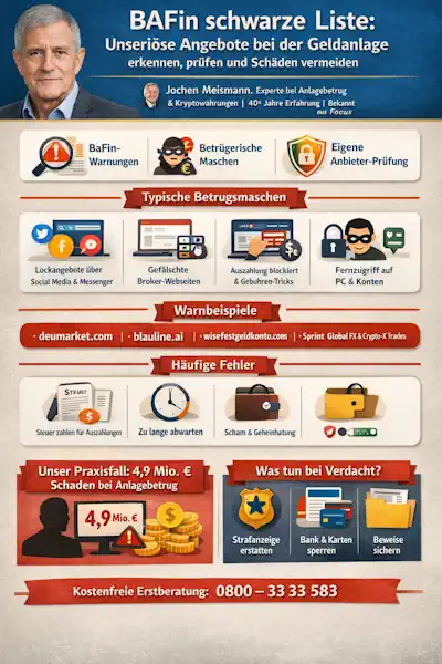 Infografik BAFin Schwarze Liste