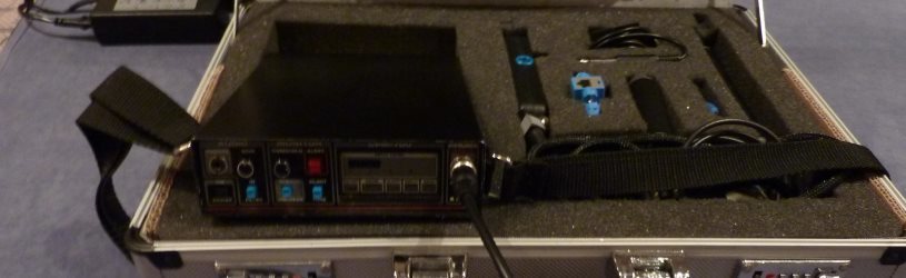 Equipment für einen Lauschabwehreinsatz in Berlin