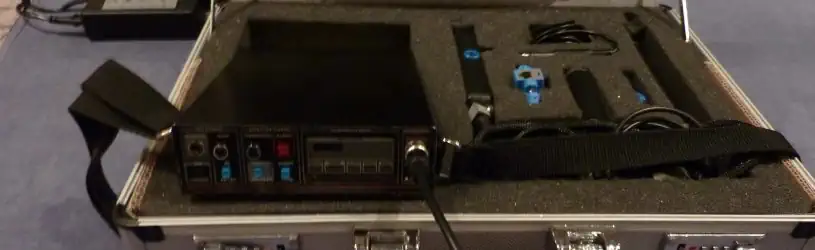 Equipment für einen Lauschabwehreinsatz in Berlin