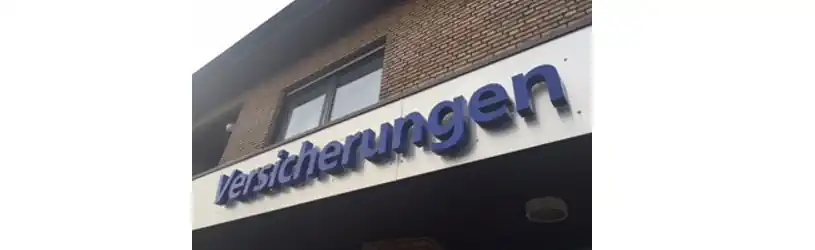 Observation in Bielefeld an Versicherungsbüro