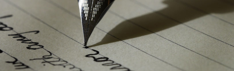 Schriftgutachten vom Schriftsachverständigen.